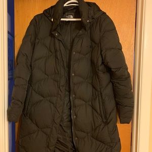 North Face Black Parka size XL